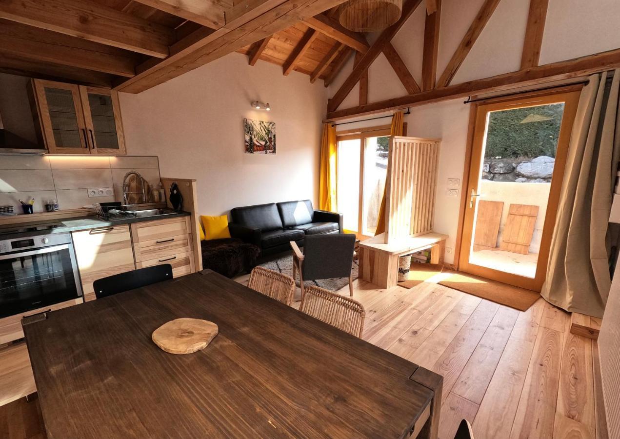 Petit Chalet Montagne Briançon Buitenkant foto