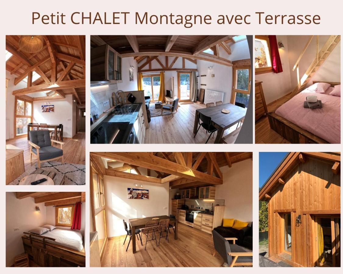 Petit Chalet Montagne Briançon Buitenkant foto