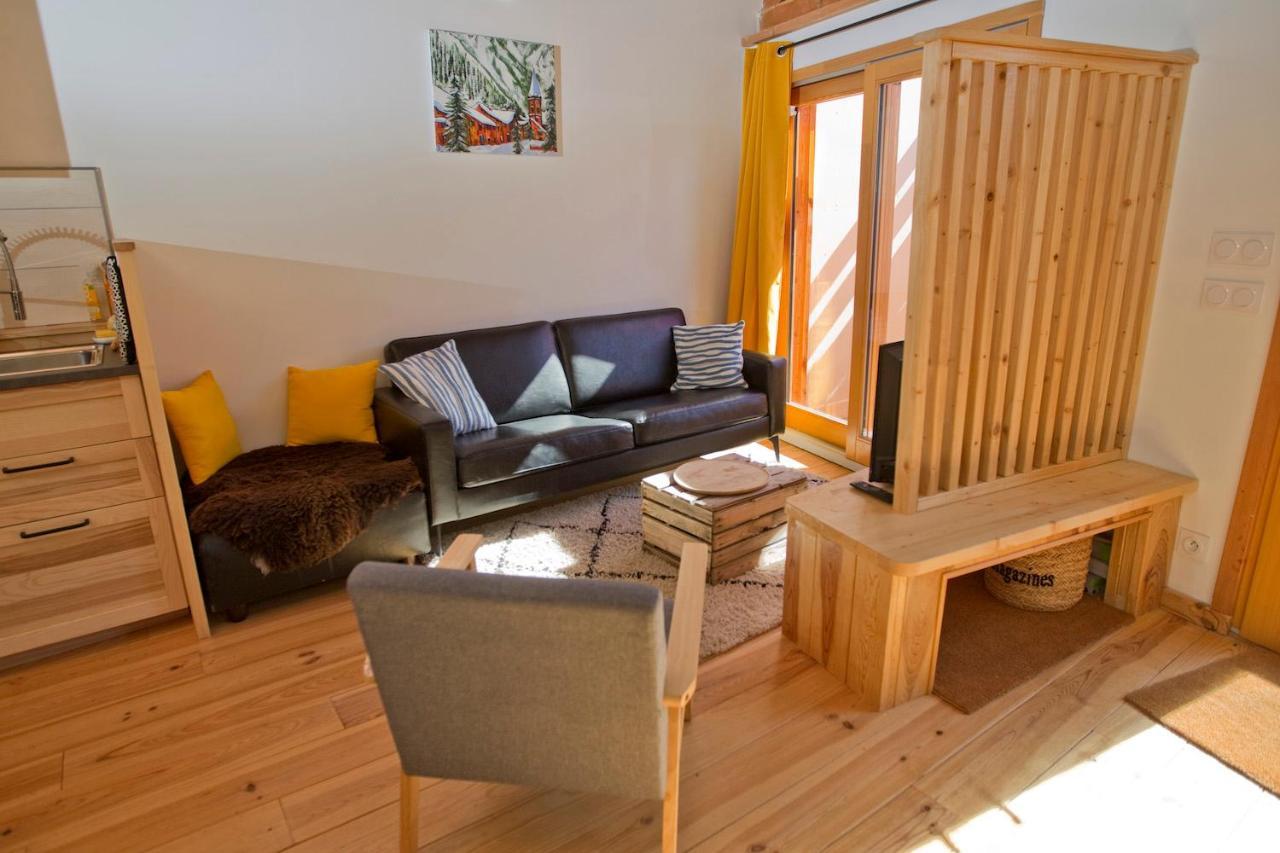 Petit Chalet Montagne Briançon Buitenkant foto
